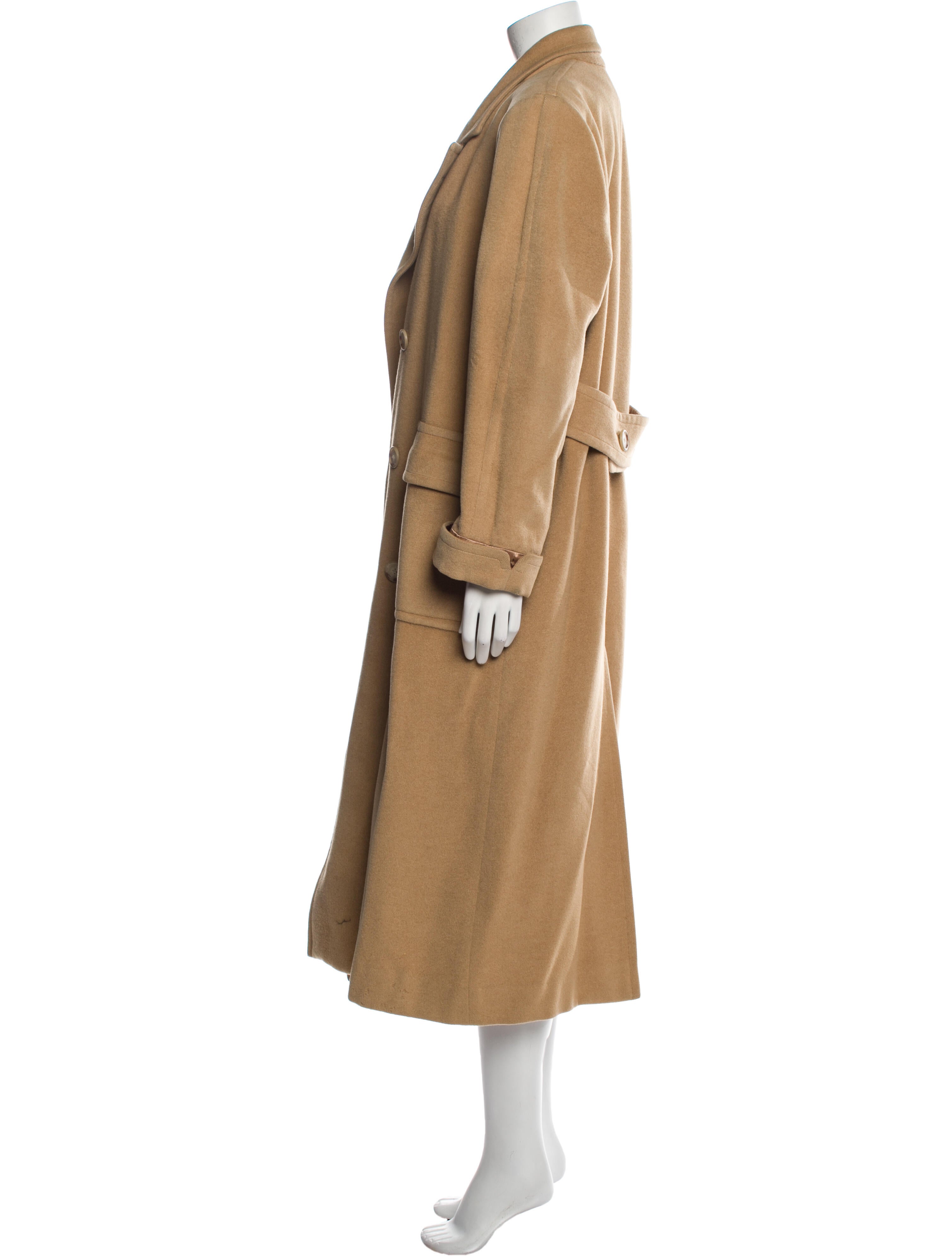 Ralph Lauren Camel Hair Faux Fur Coat