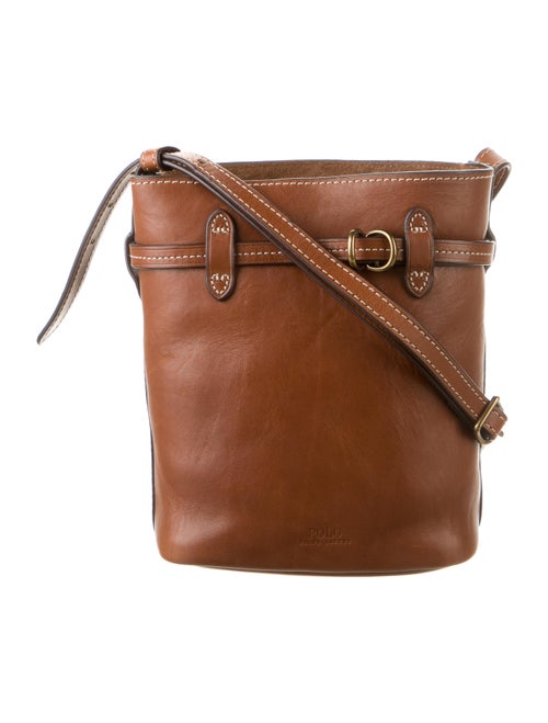 Ralph Lauren Leather Bucket Bag