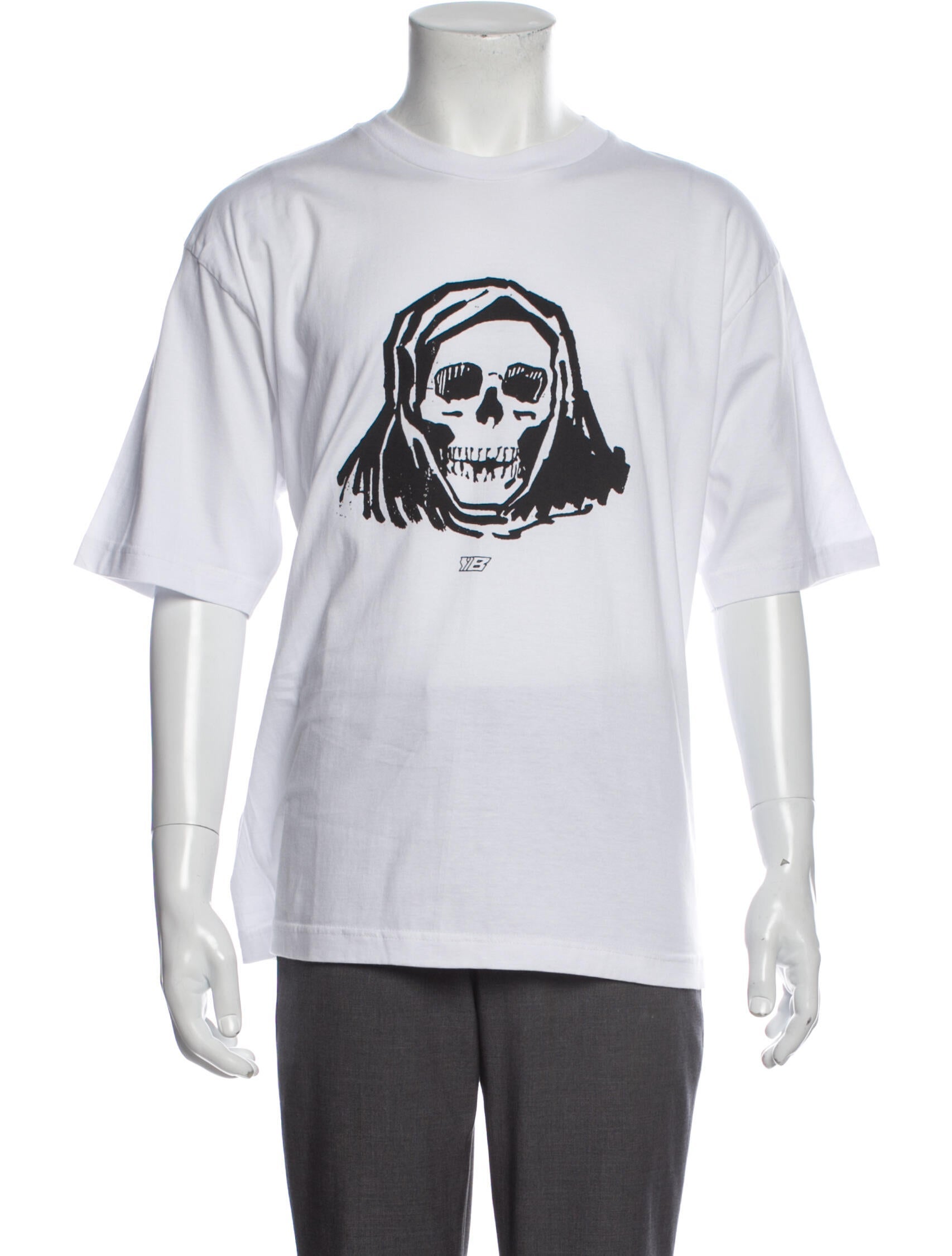 YOUTHS IN BALACLAVA Graphic Print Crew Neck TShirt White TShirts