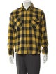 YOUTHS IN BALACLAVA Plaid Print Long Sleeve Western Shirt