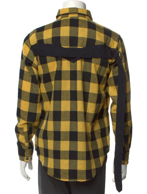 YOUTHS IN BALACLAVA Plaid Print Long Sleeve Western Shirt