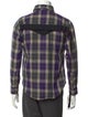 YOUTHS IN BALACLAVA Plaid Print Long Sleeve Western Shirt