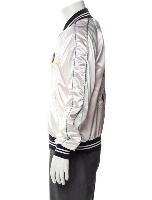 YOUTHS IN BALACLAVA Graphic Print Bomber Jacket