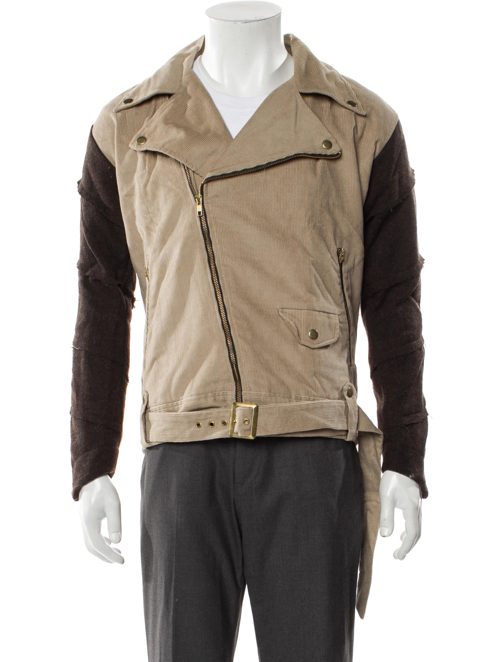 Youths in Balaclava Flight Suit Jacket Full Zip Lace Up