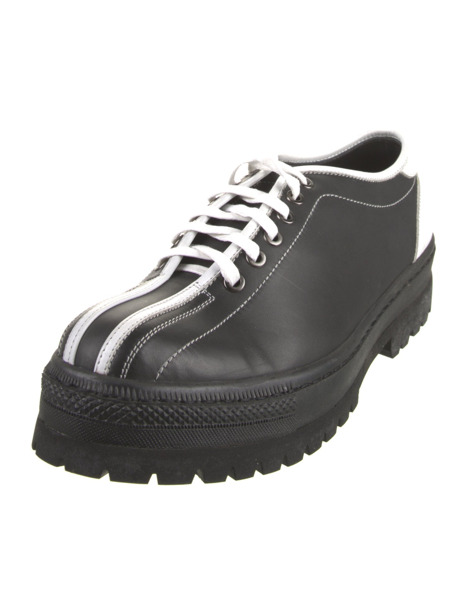 YOUTHS IN BALACLAVA Leather Sneakers