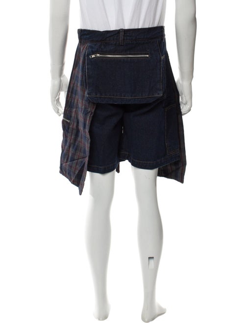 YOUTHS IN BALACLAVA Striped Flat Front Shorts