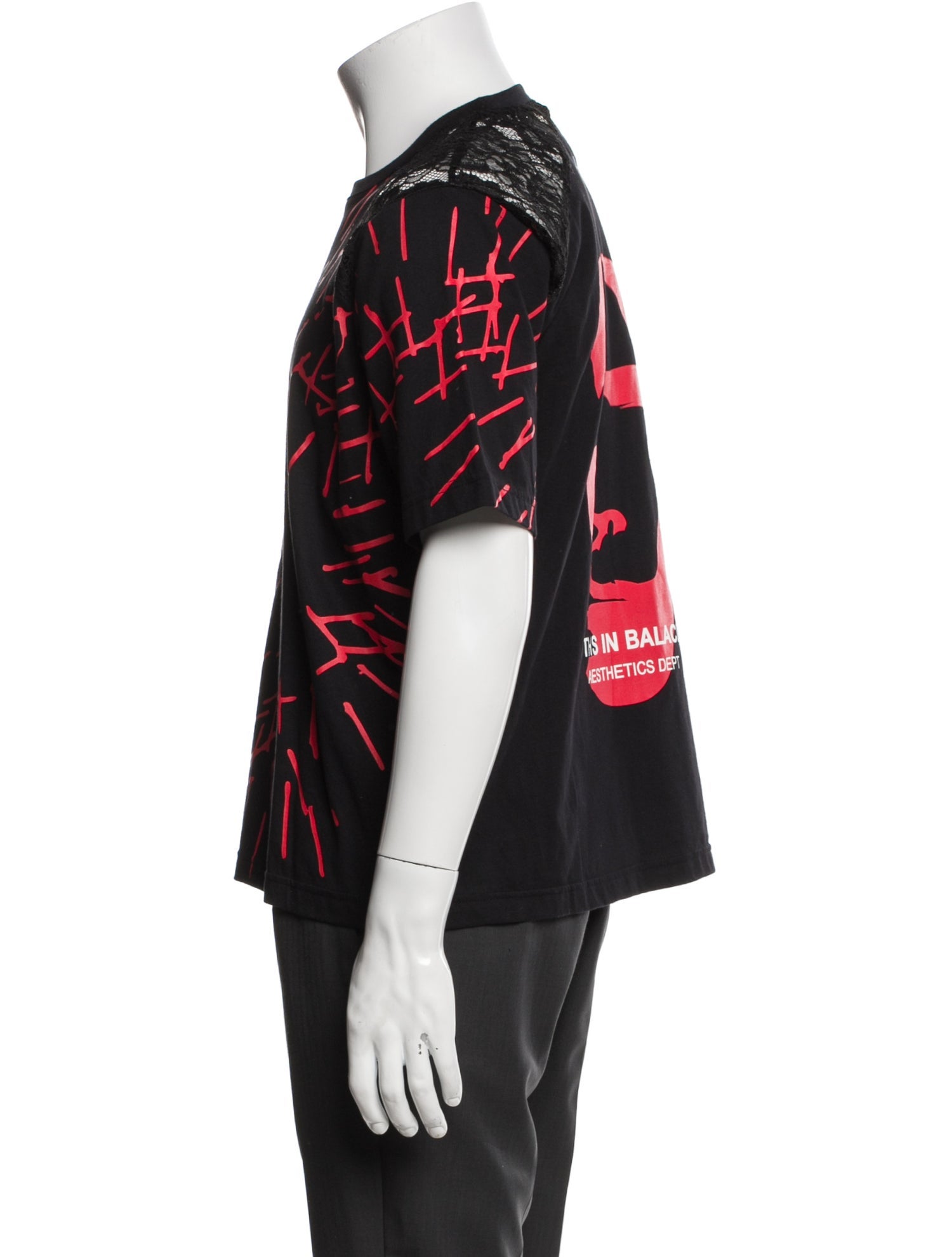 YOUTHS IN BALACLAVA Graphic Print Crew Neck T-Shirt