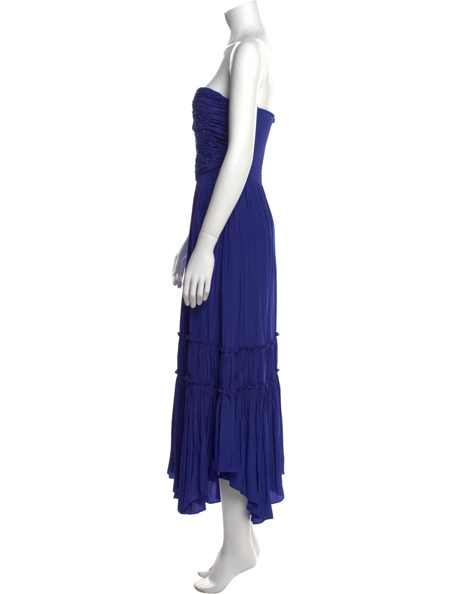 Ramy Brook Strapless Midi Length Dress w/ Tags