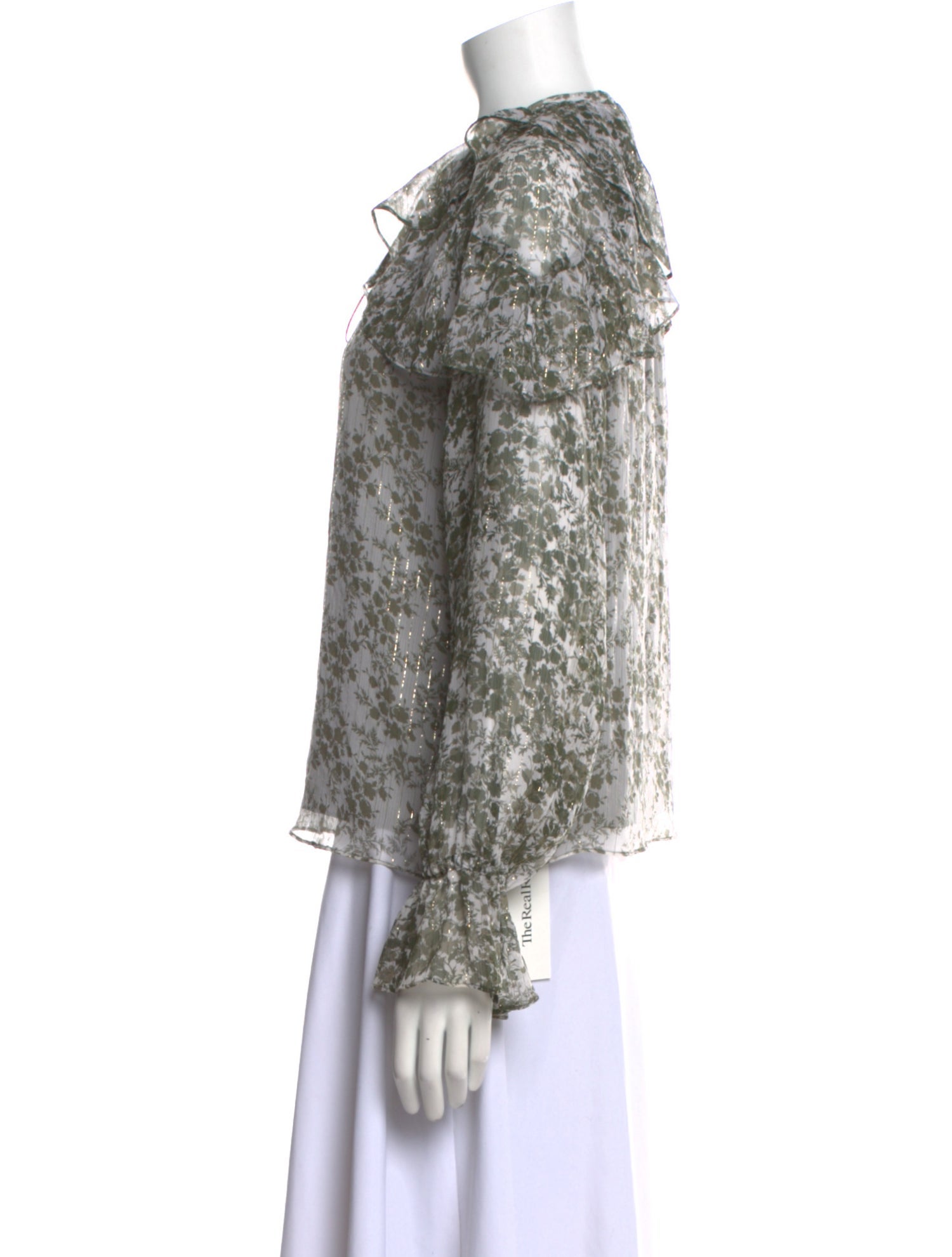 Ramy Brook Silk Floral Print Blouse