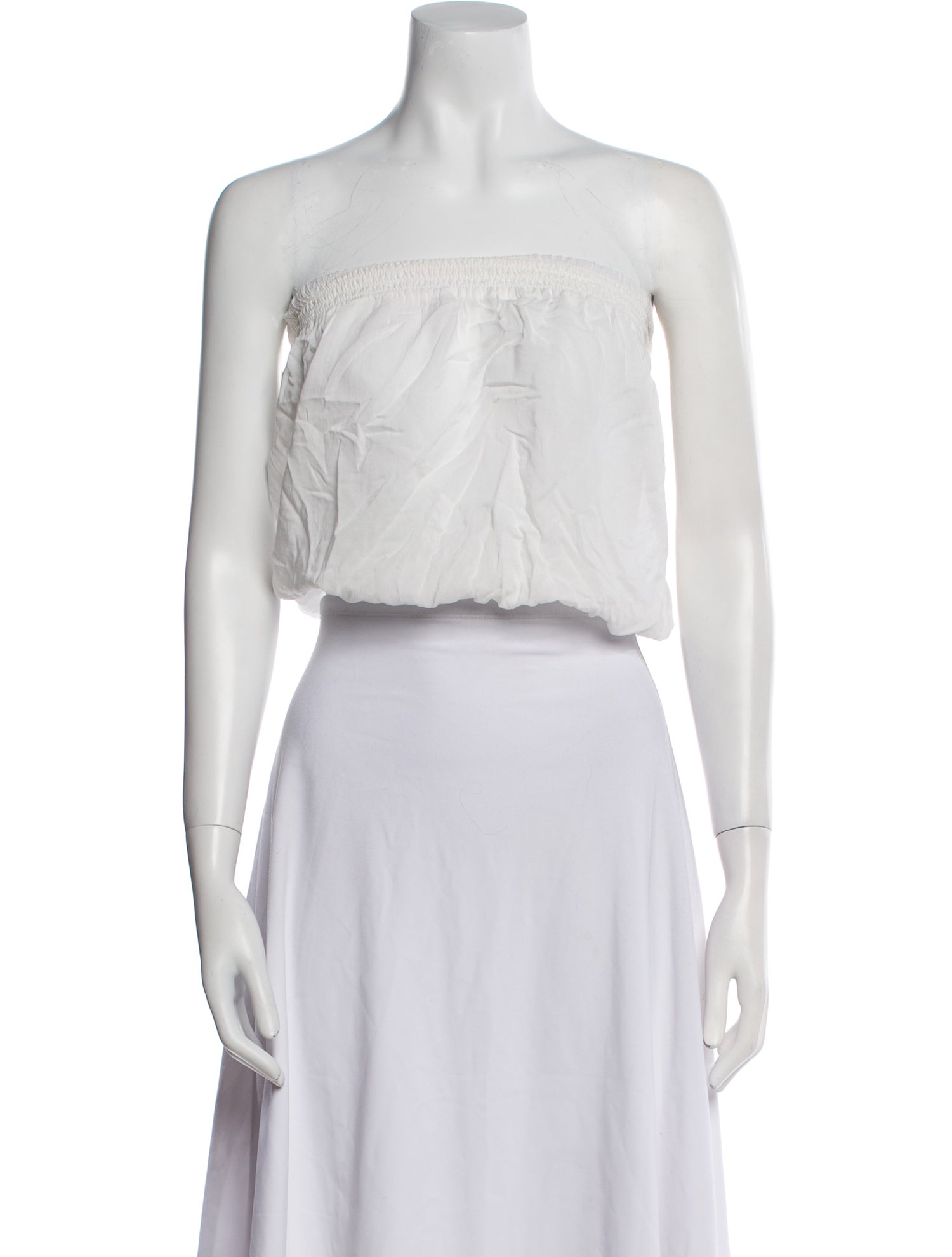 Ramy Brook Strapless Crop Top