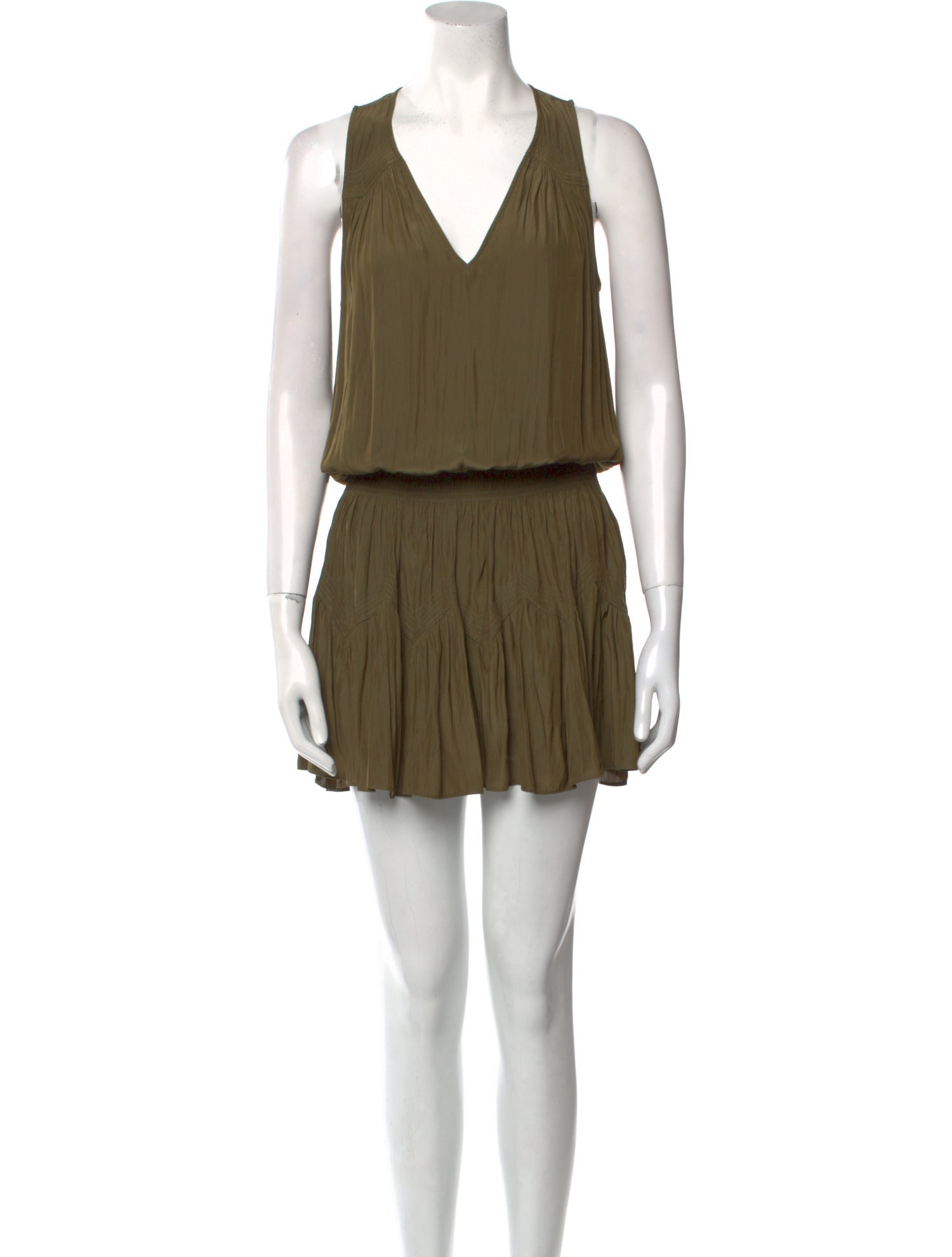 Ramy Brook V-Neck Mini Dress