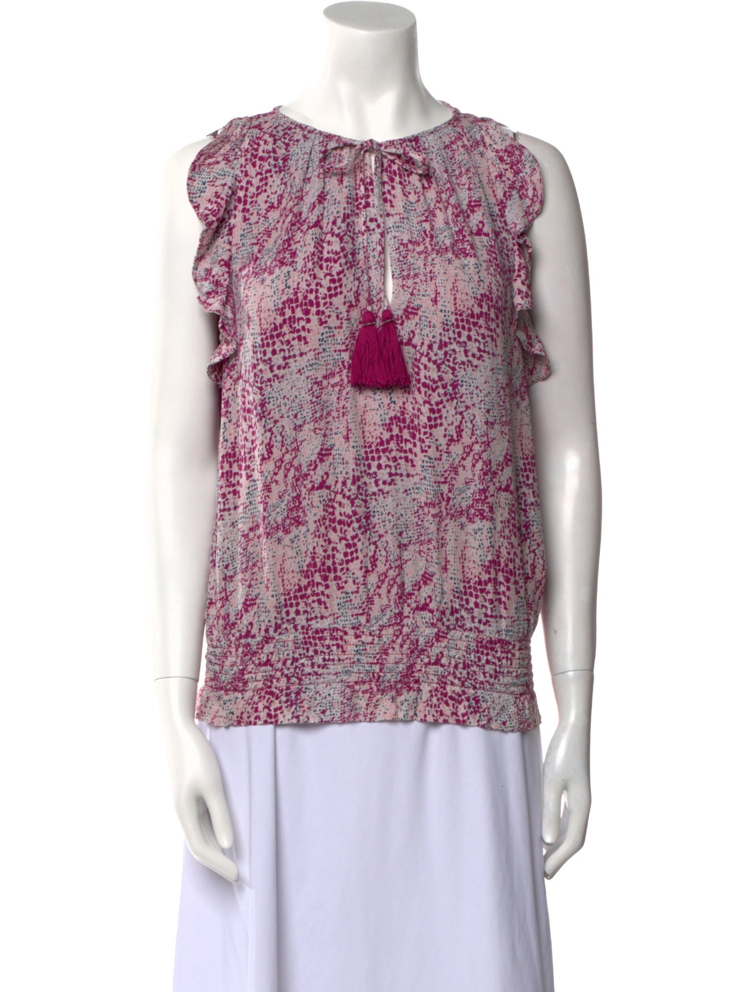 Ramy Brook Silk Printed Blouse