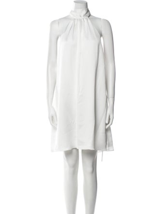 Ramy Brook Mock Neck Mini Dress