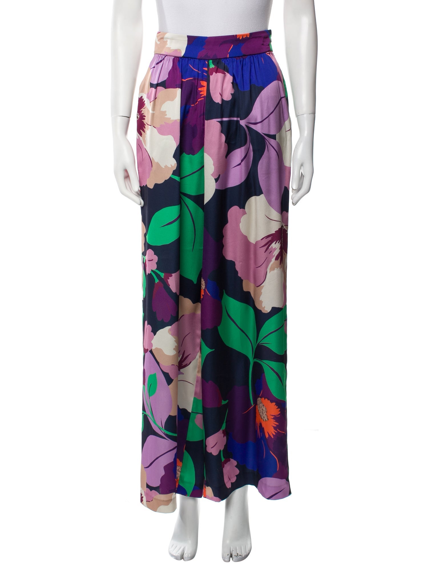 Ramy Brook Floral Print Wide Leg Pants