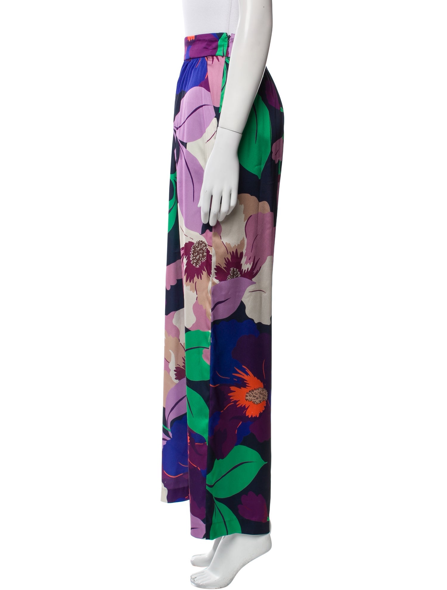 Ramy Brook Floral Print Wide Leg Pants
