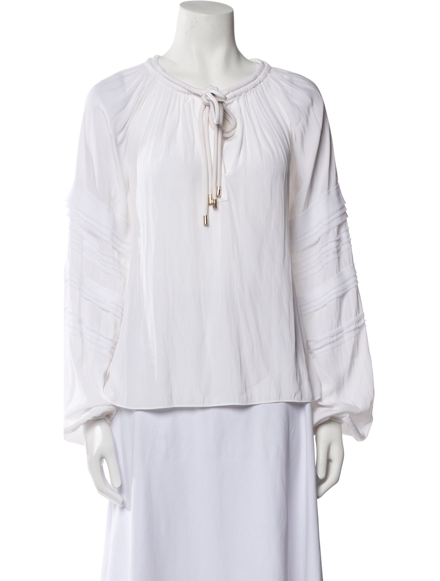 Ramy Brook V-Neck Long Sleeve Blouse