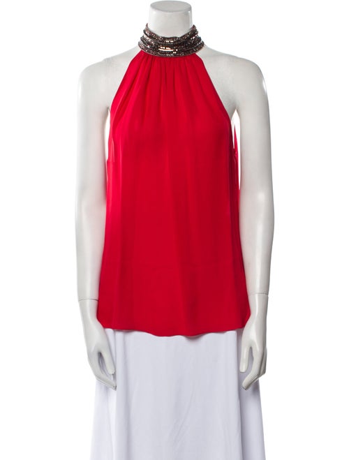 Ramy Brook Silk Halterneck Blouse