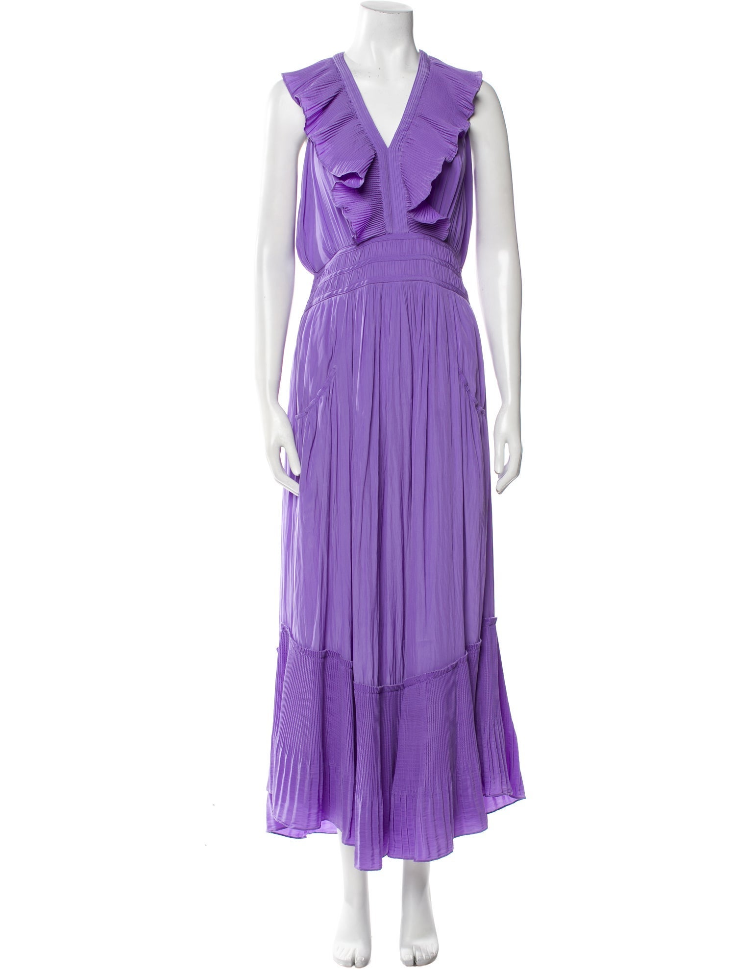 Ramy Brook V-Neck Long Dress
