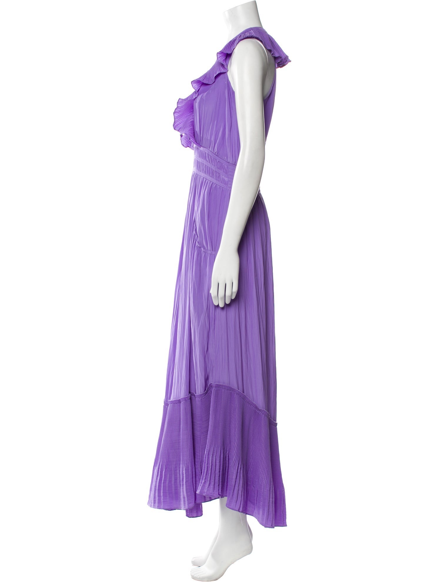 Ramy Brook V-Neck Long Dress