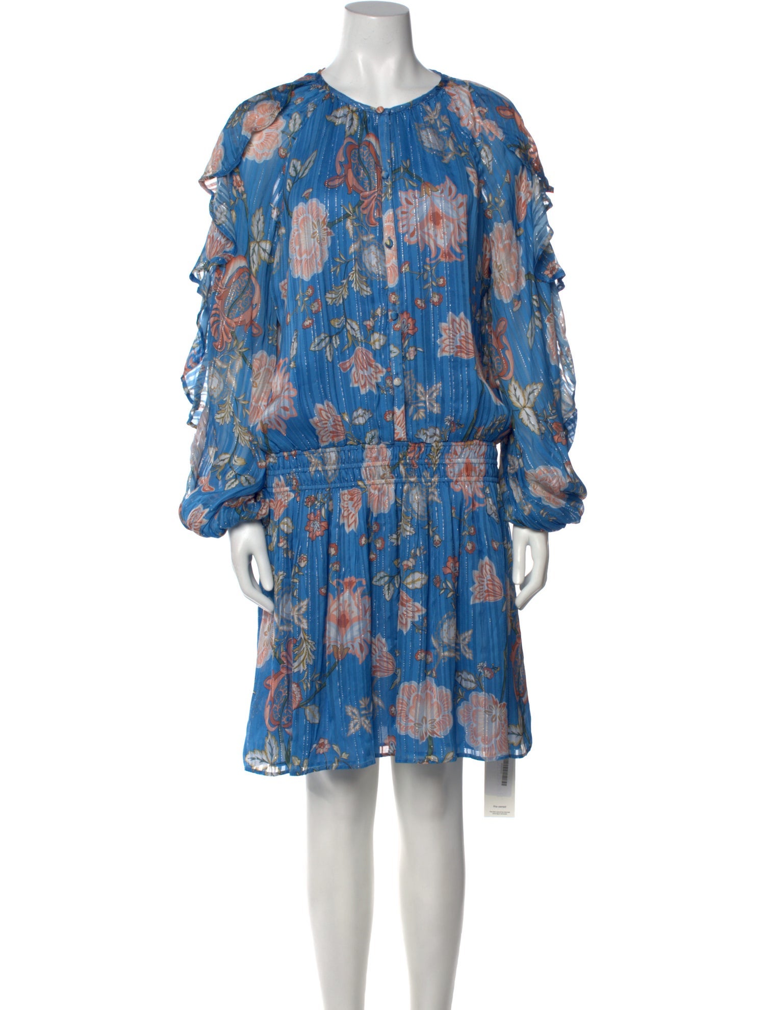 Ramy Brook Floral Print Knee-Length Dress