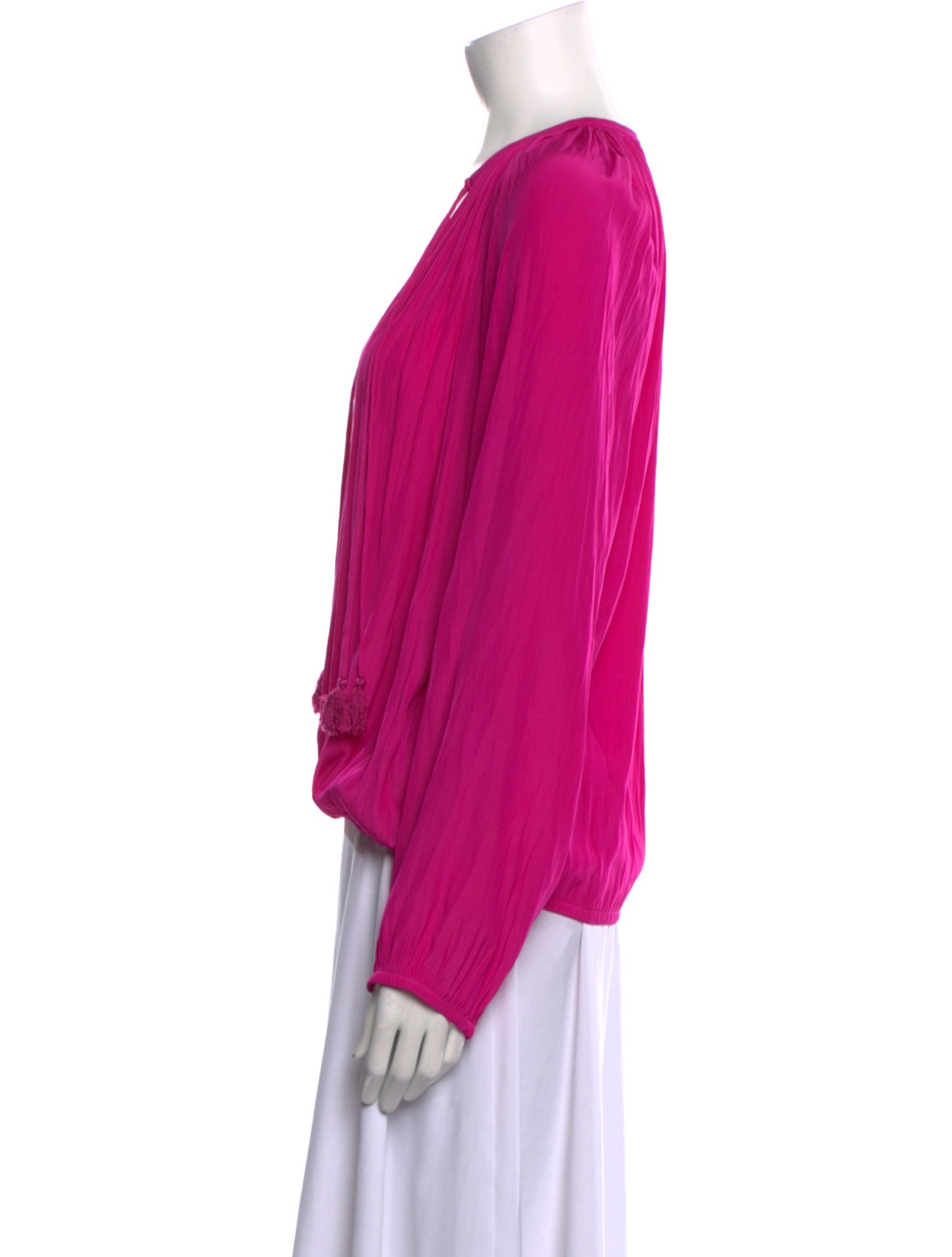 Ramy Brook V-Neck Long Sleeve Blouse