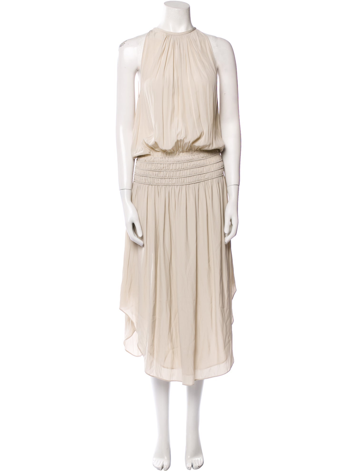 Ramy Brook Crew Neck Long Dress