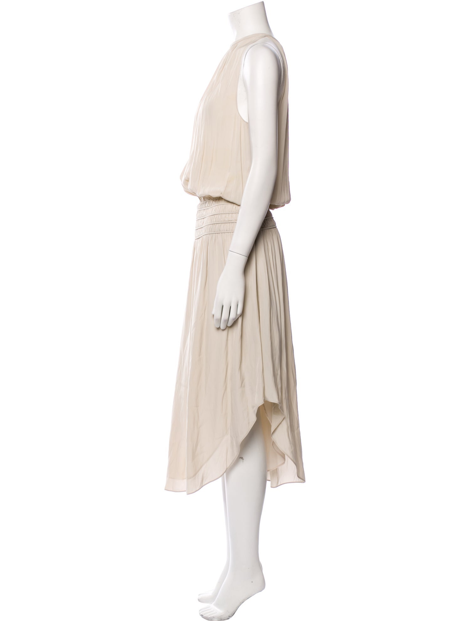 Ramy Brook Crew Neck Long Dress