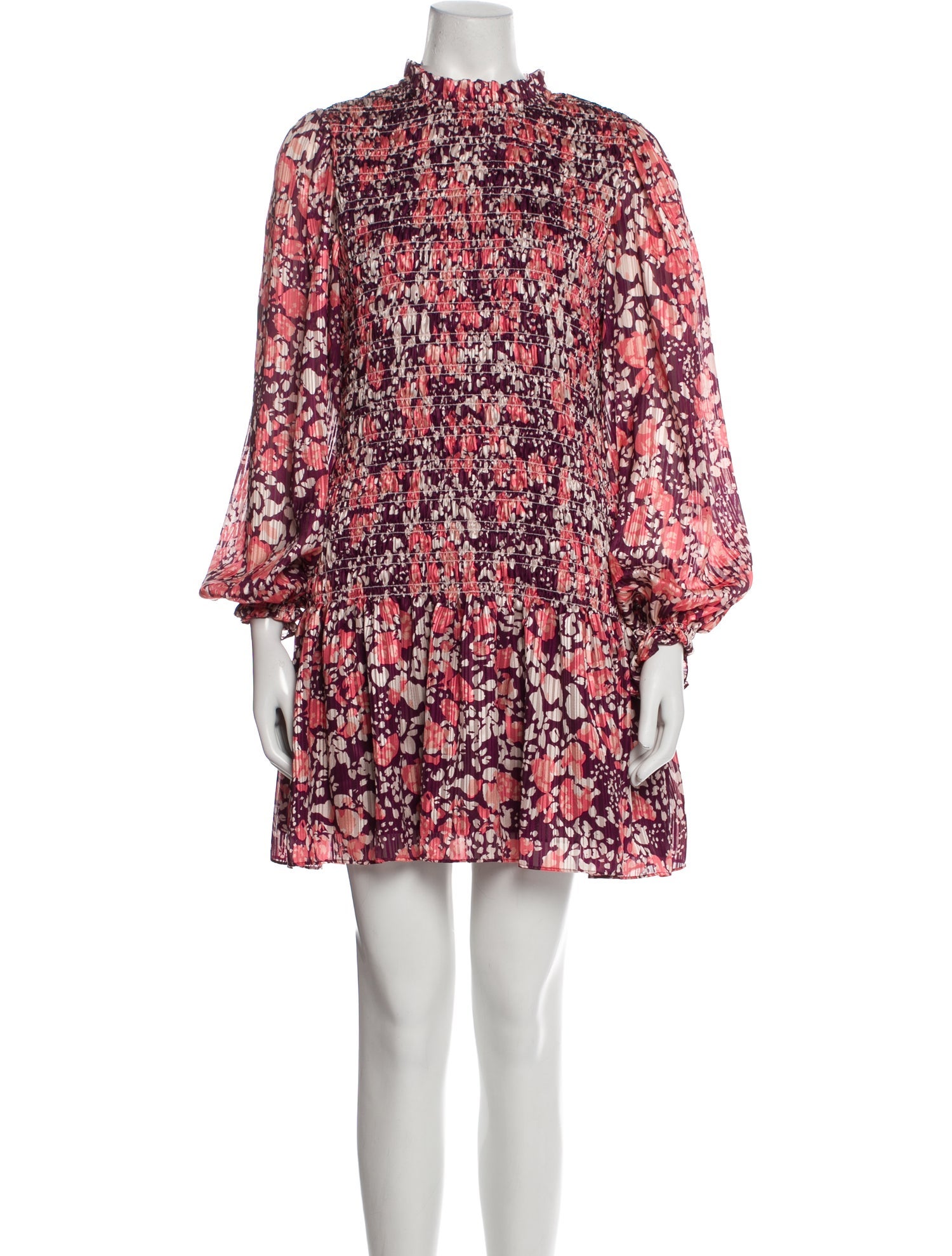Ramy Brook Floral Print Mini Dress