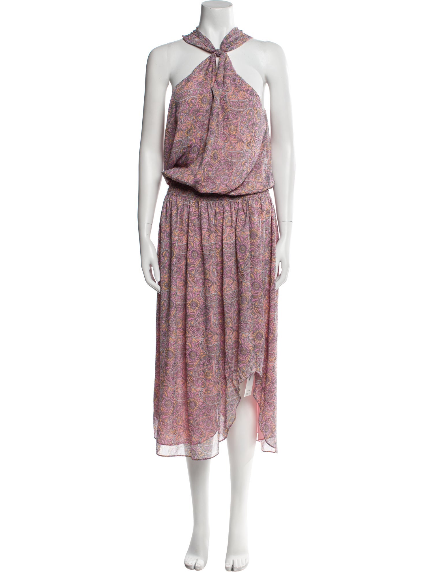 Ramy Brook Paisley Print Long Dress
