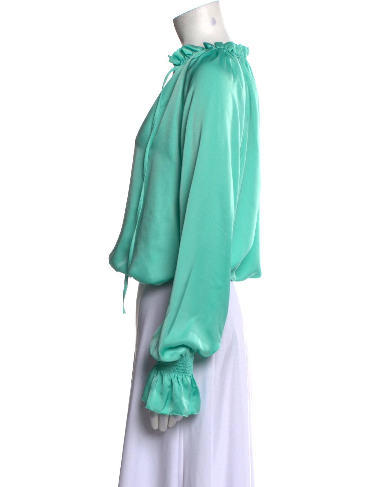 Ramy Brook V-Neck Long Sleeve Blouse w/ Tags