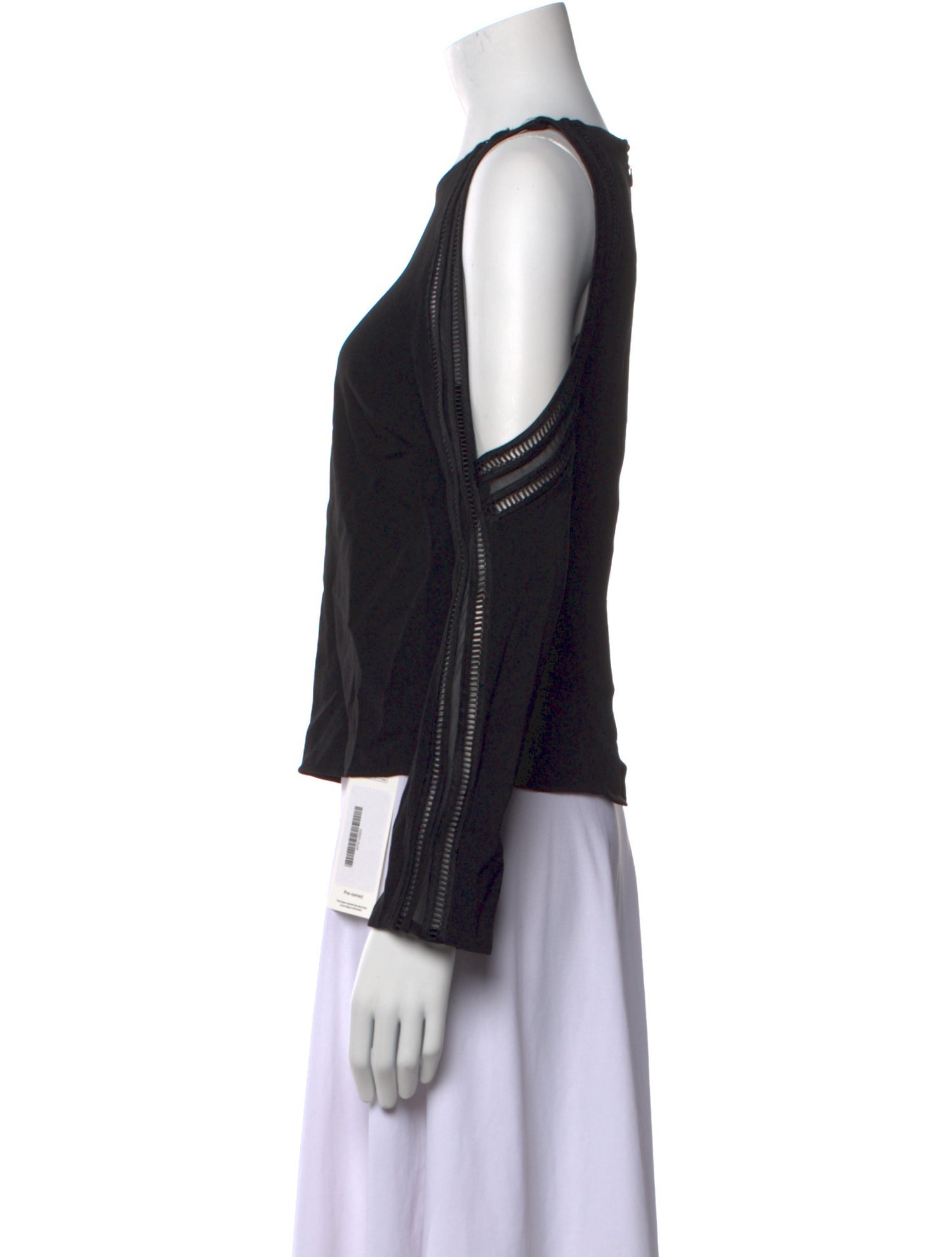 Ramy Brook Scoop Neck Long Sleeve Top