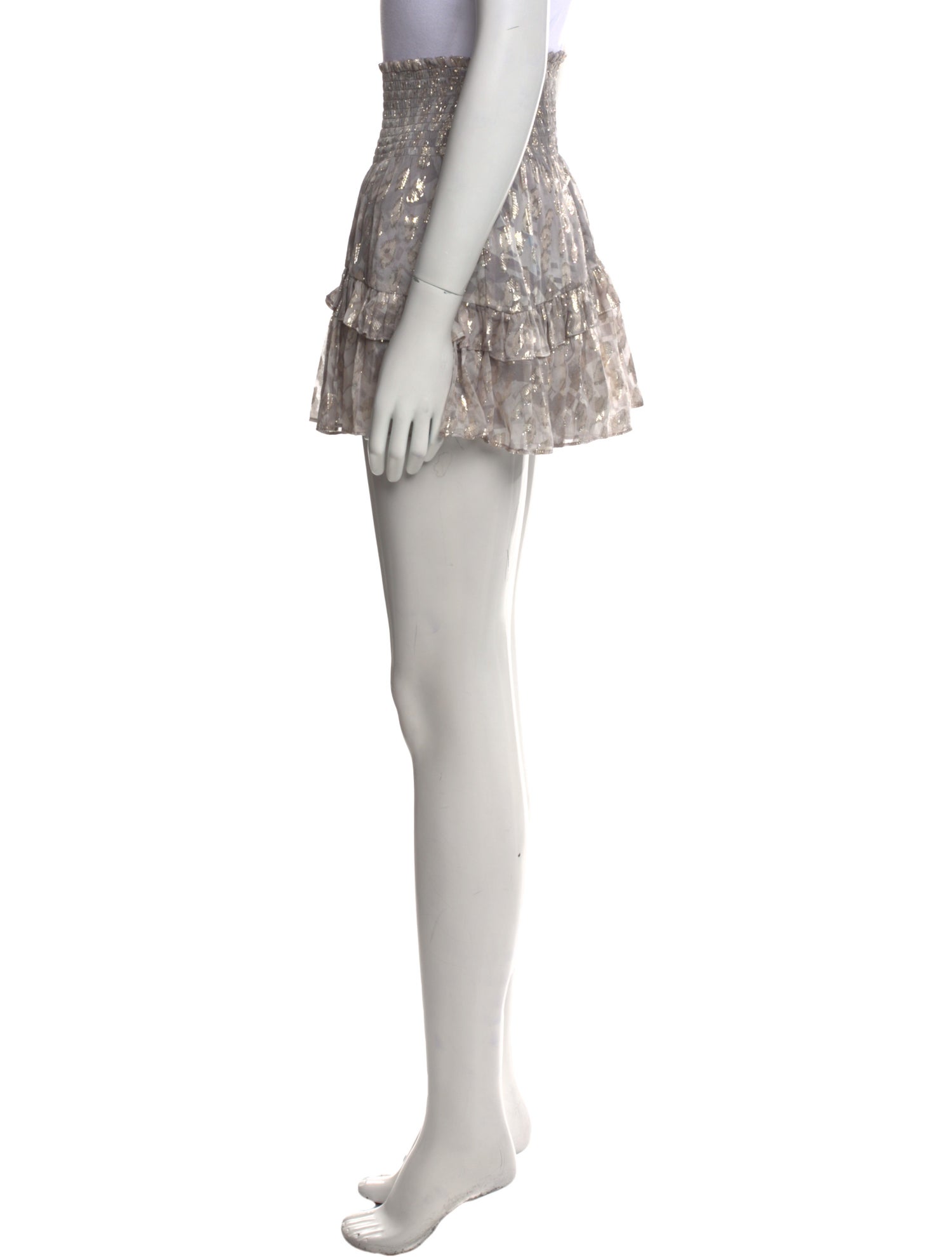 Ramy Brook Silk Mini Skirt w/ Tags