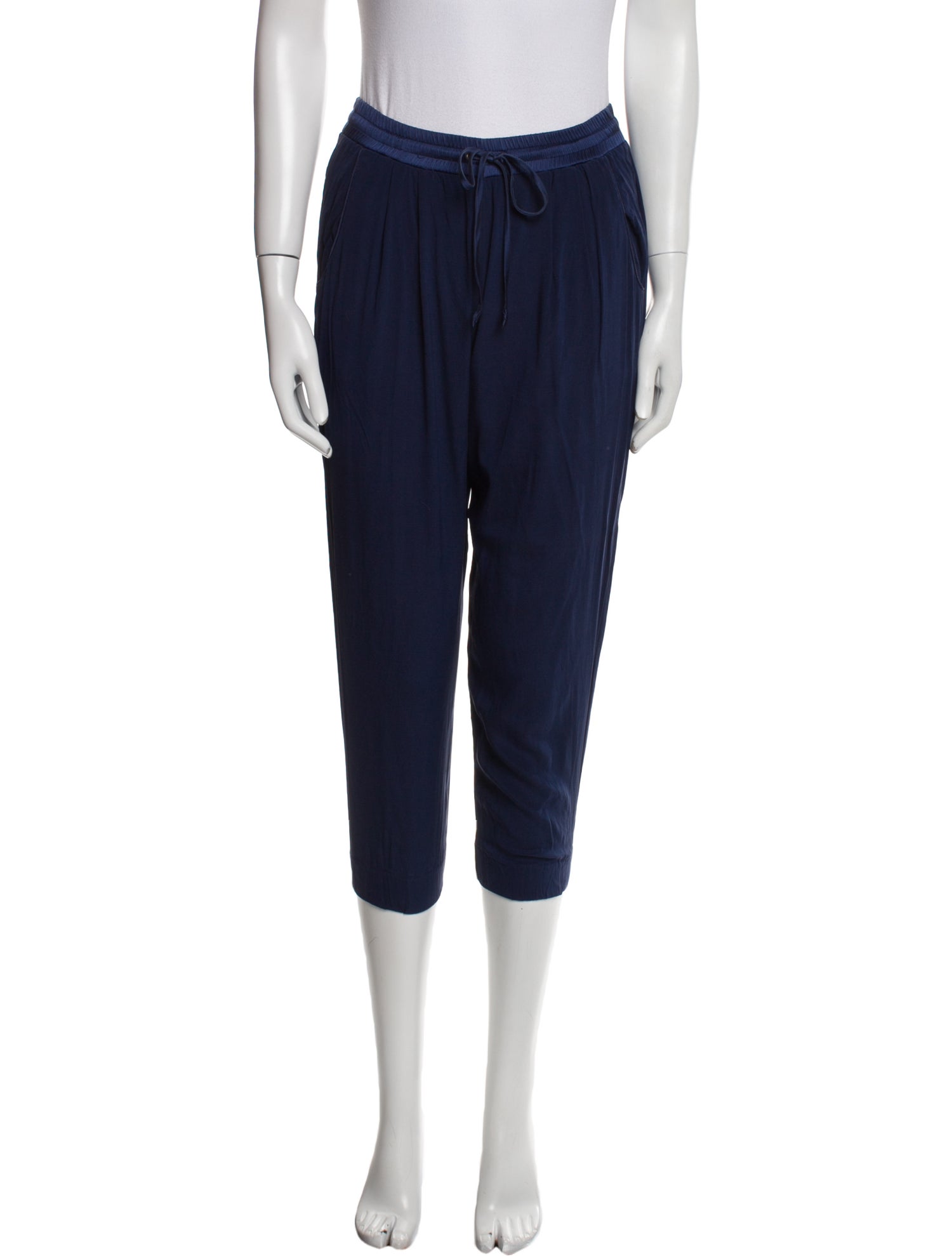 Ramy Brook Silk Skinny Leg Pants