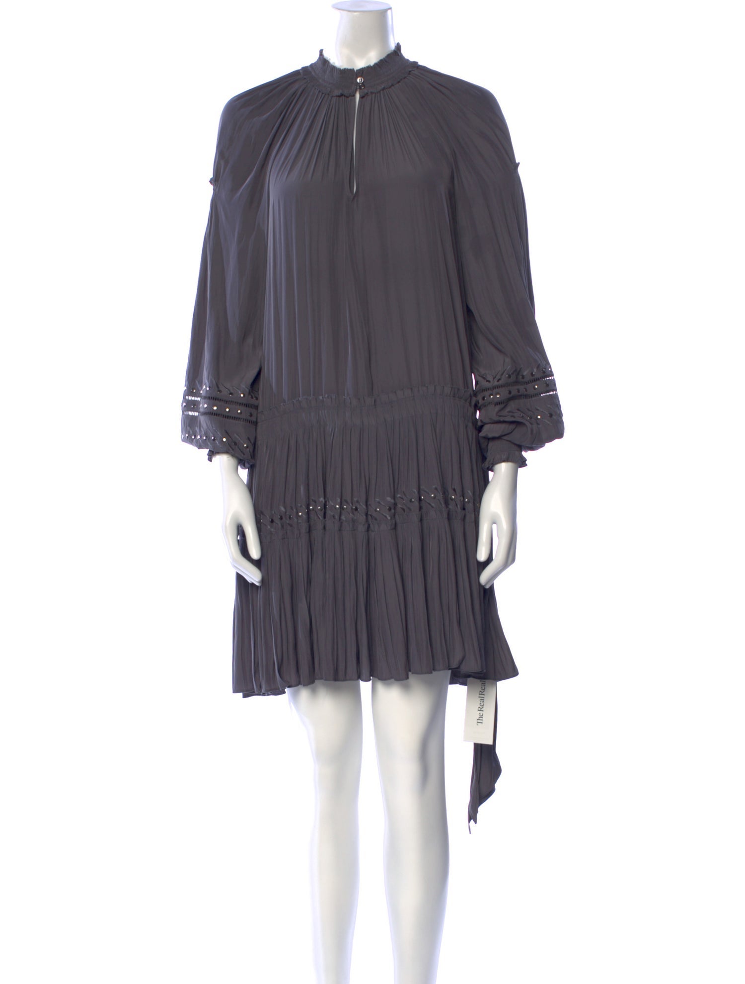 Ramy Brook Mock Neck Mini Dress