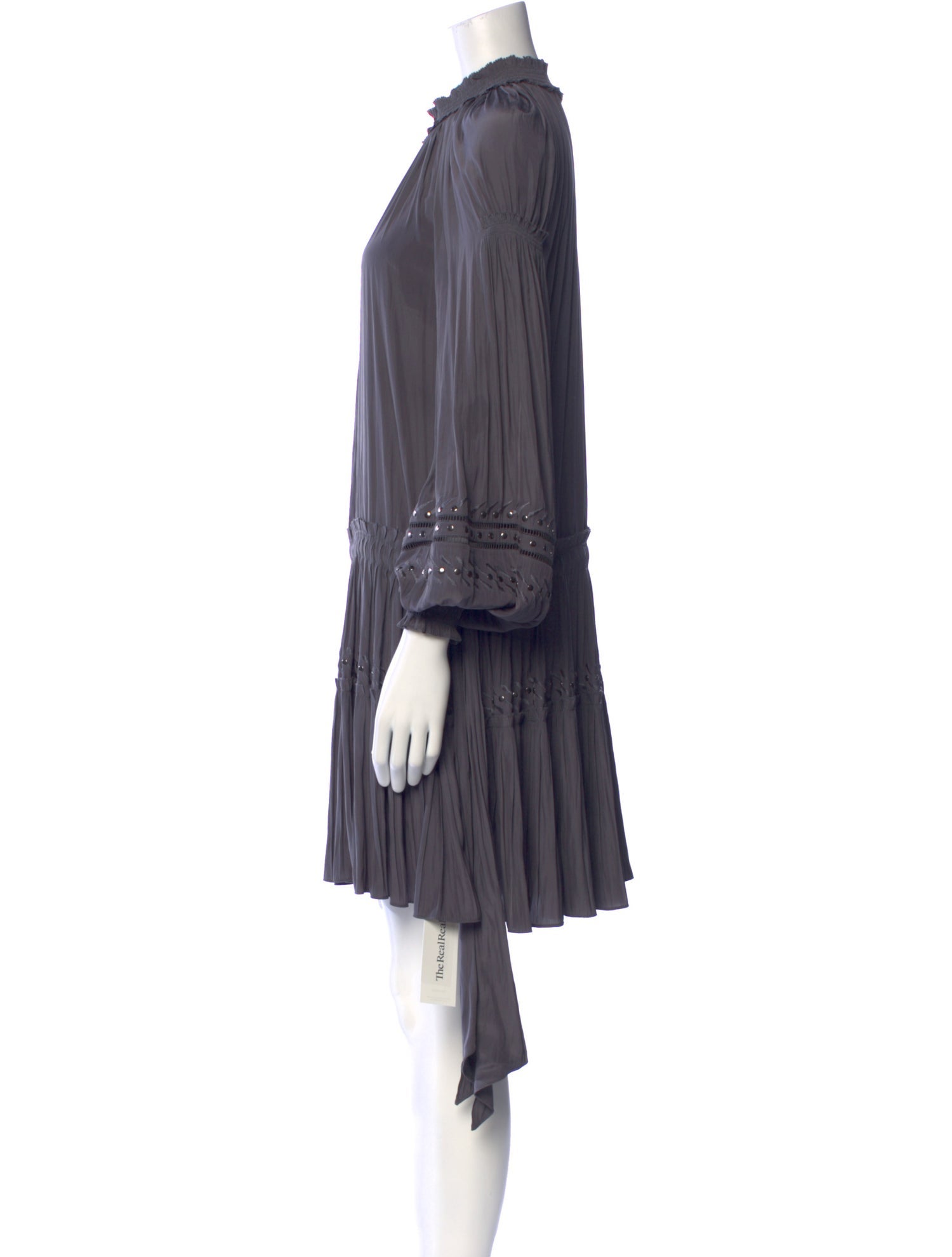 Ramy Brook Mock Neck Mini Dress