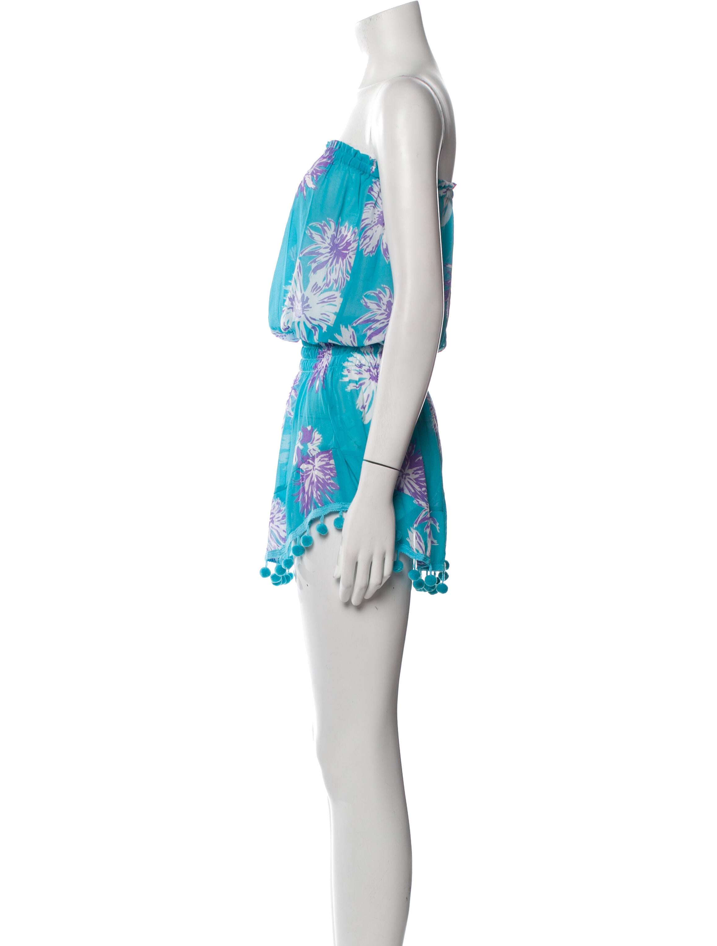 Ramy Brook Floral Print Mini Dress