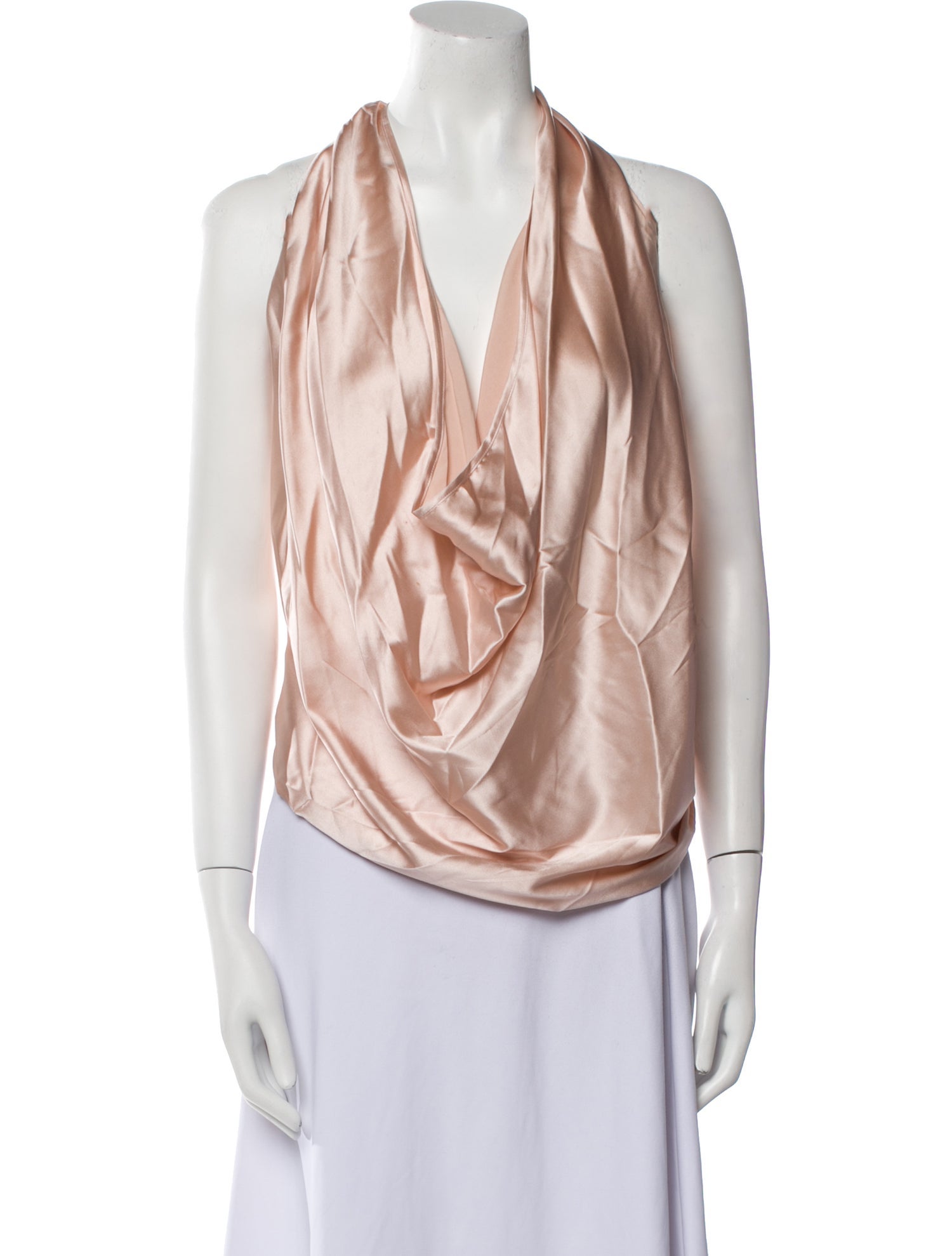 Ramy Brook Silk Cowl Neck Blouse