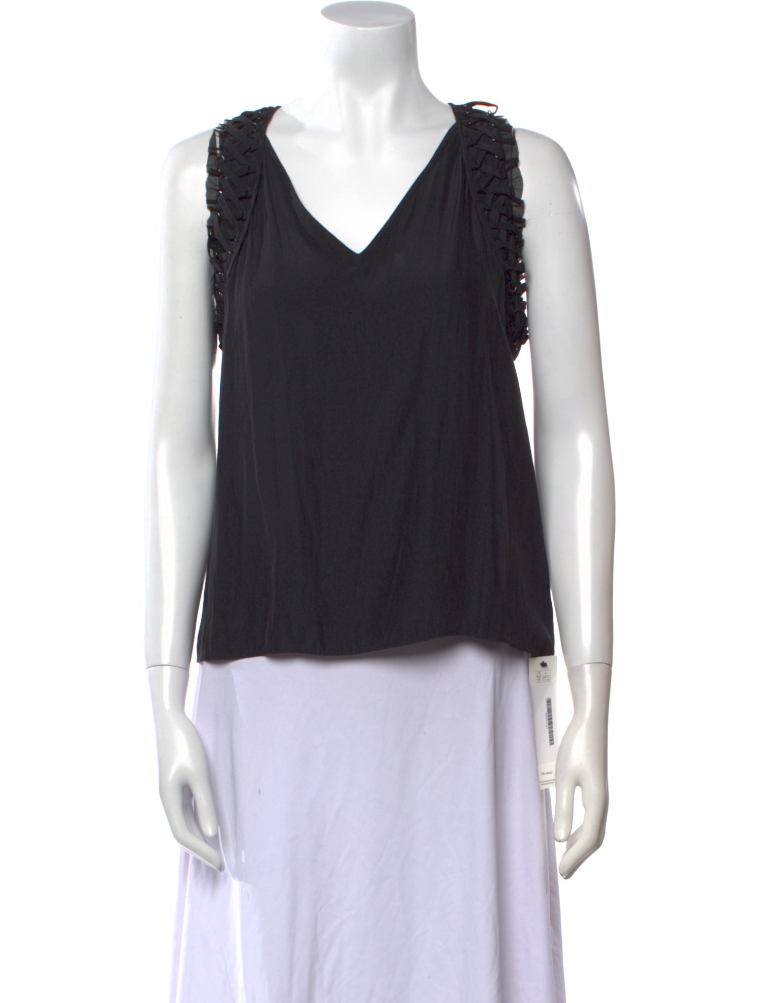 Ramy Brook V-Neck Sleeveless Top