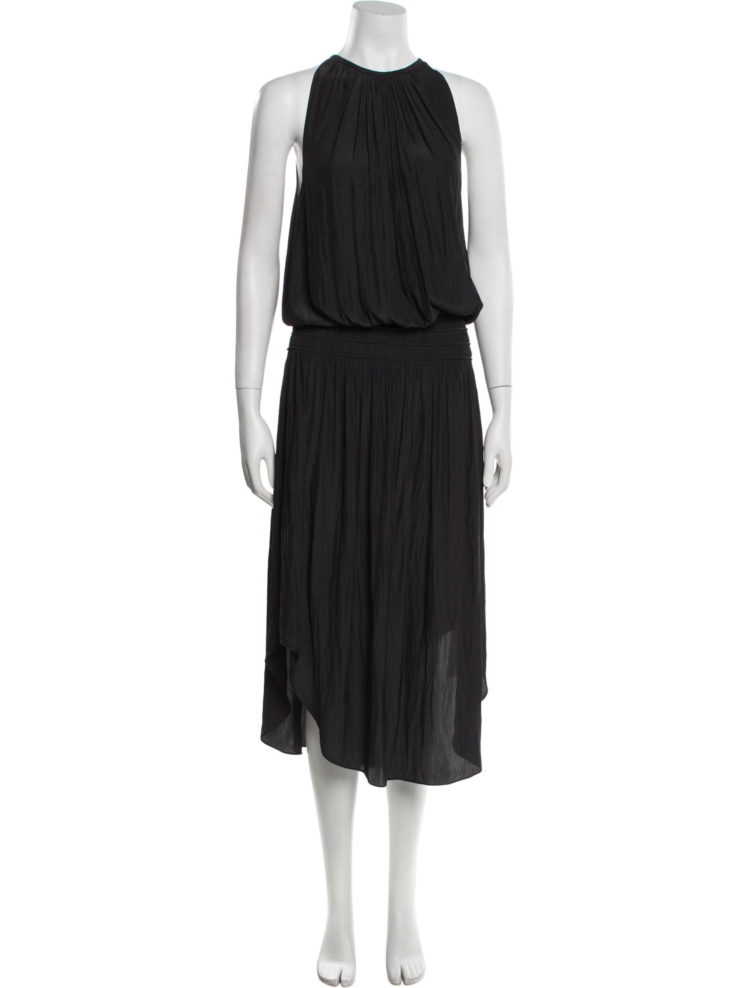 Ramy Brook Crew Neck Long Dress