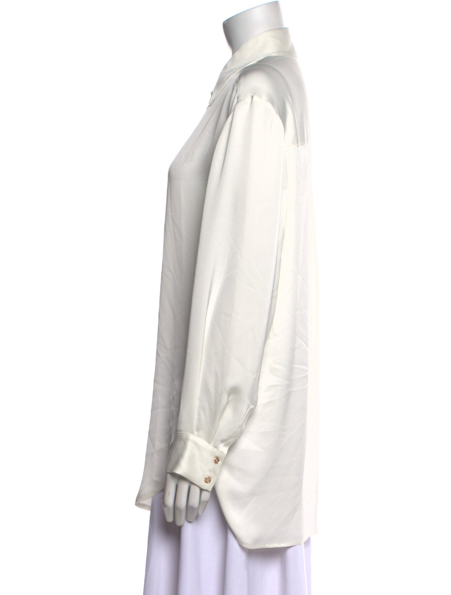 Ramy Brook Long Sleeve Button-Up Top