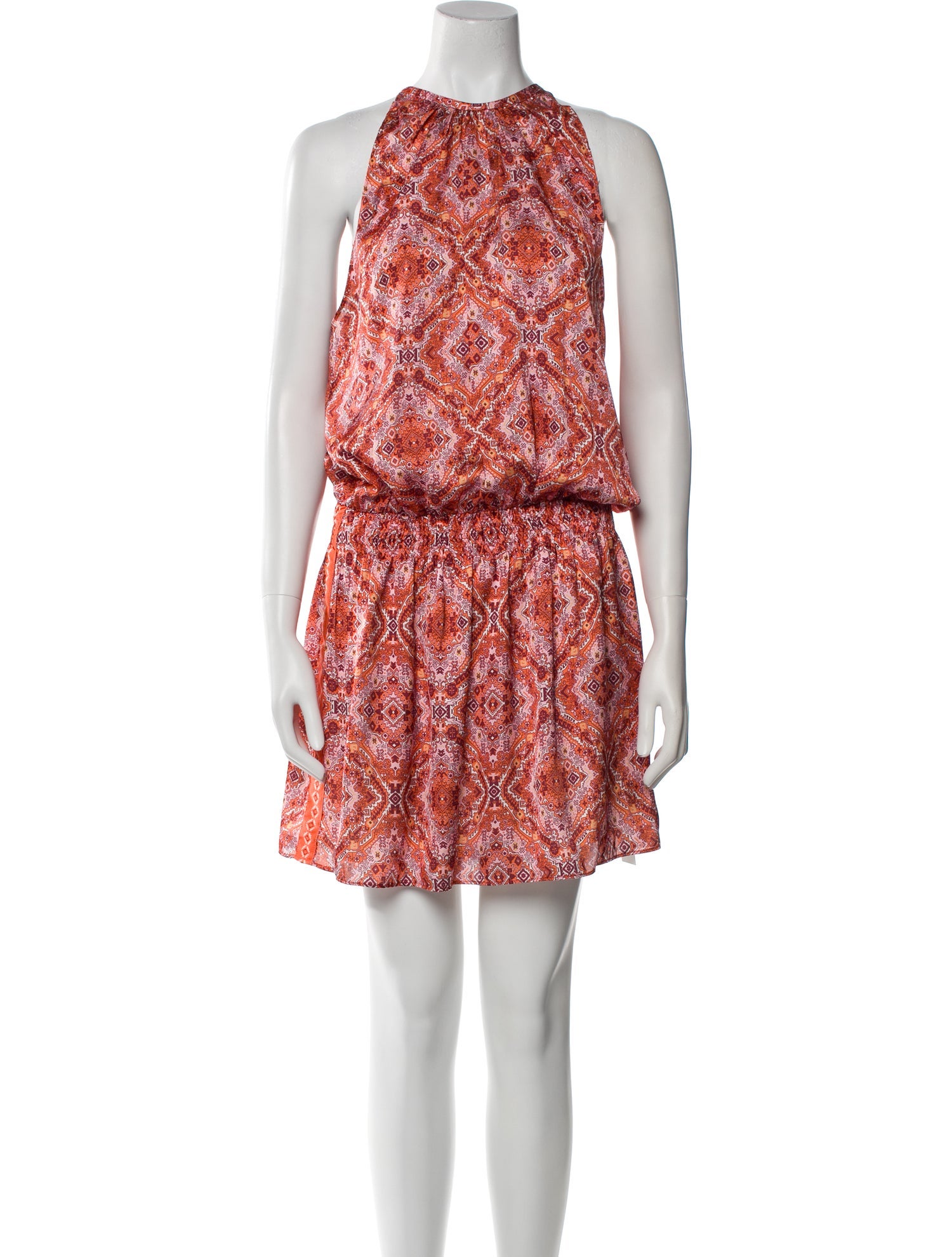 Ramy Brook Paisley Print Knee-Length Dress
