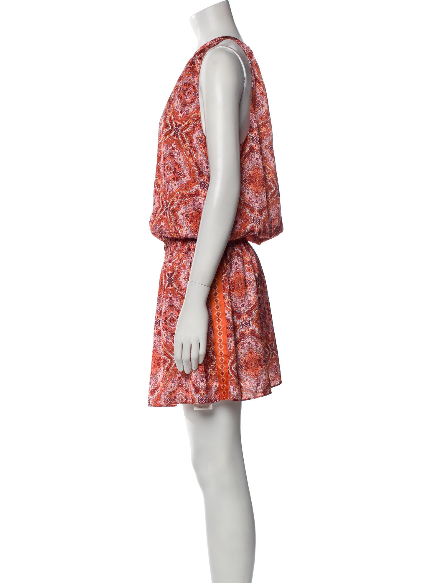 Ramy Brook Paisley Print Knee-Length Dress