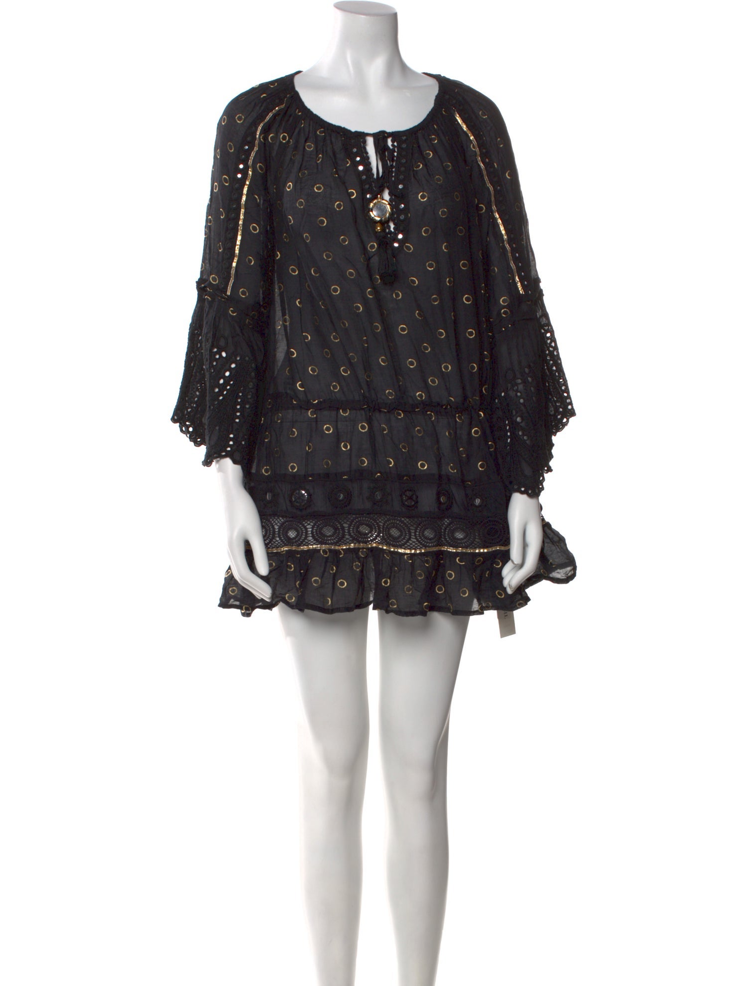 Ramy Brook Polka Dot Print Mini Dress