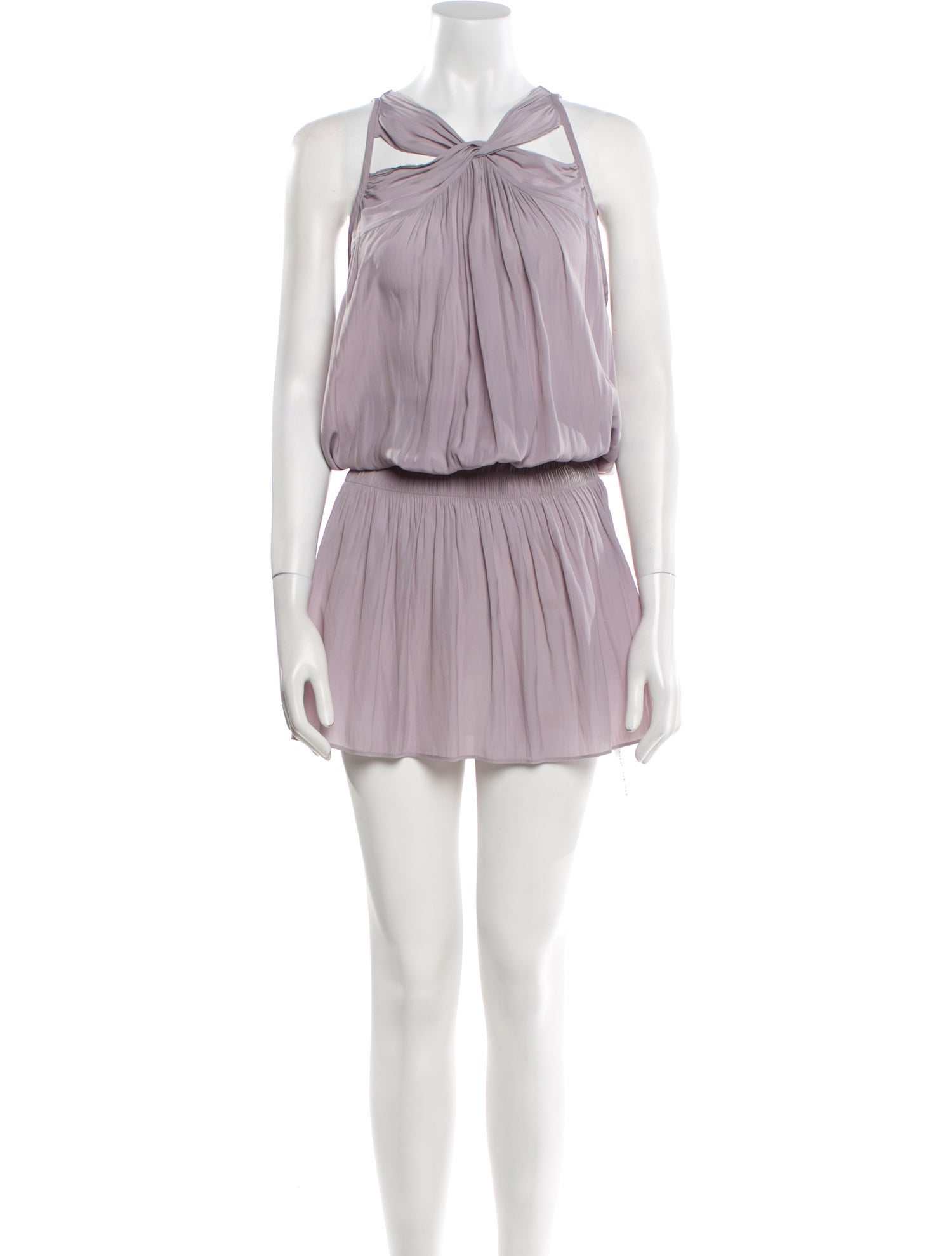 Ramy Brook Halterneck Mini Dress
