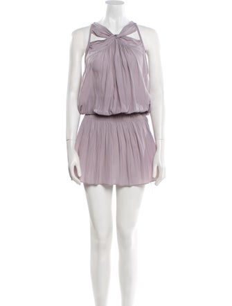 Ramy Brook Halterneck Mini Dress