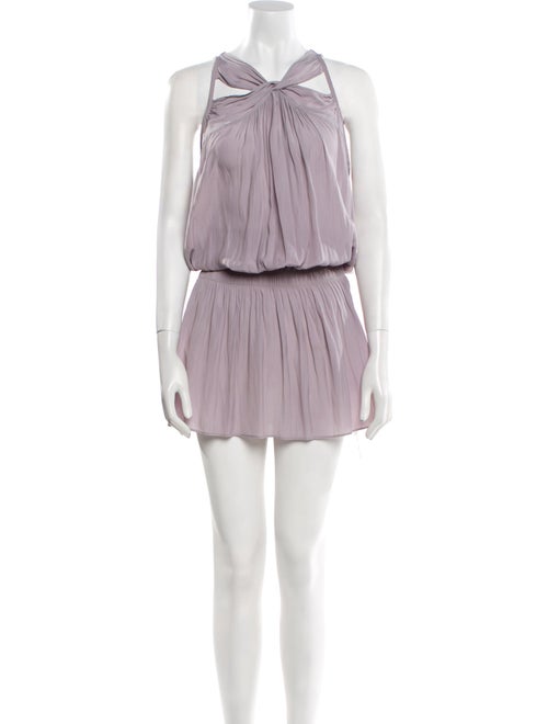 Ramy Brook Halterneck Mini Dress