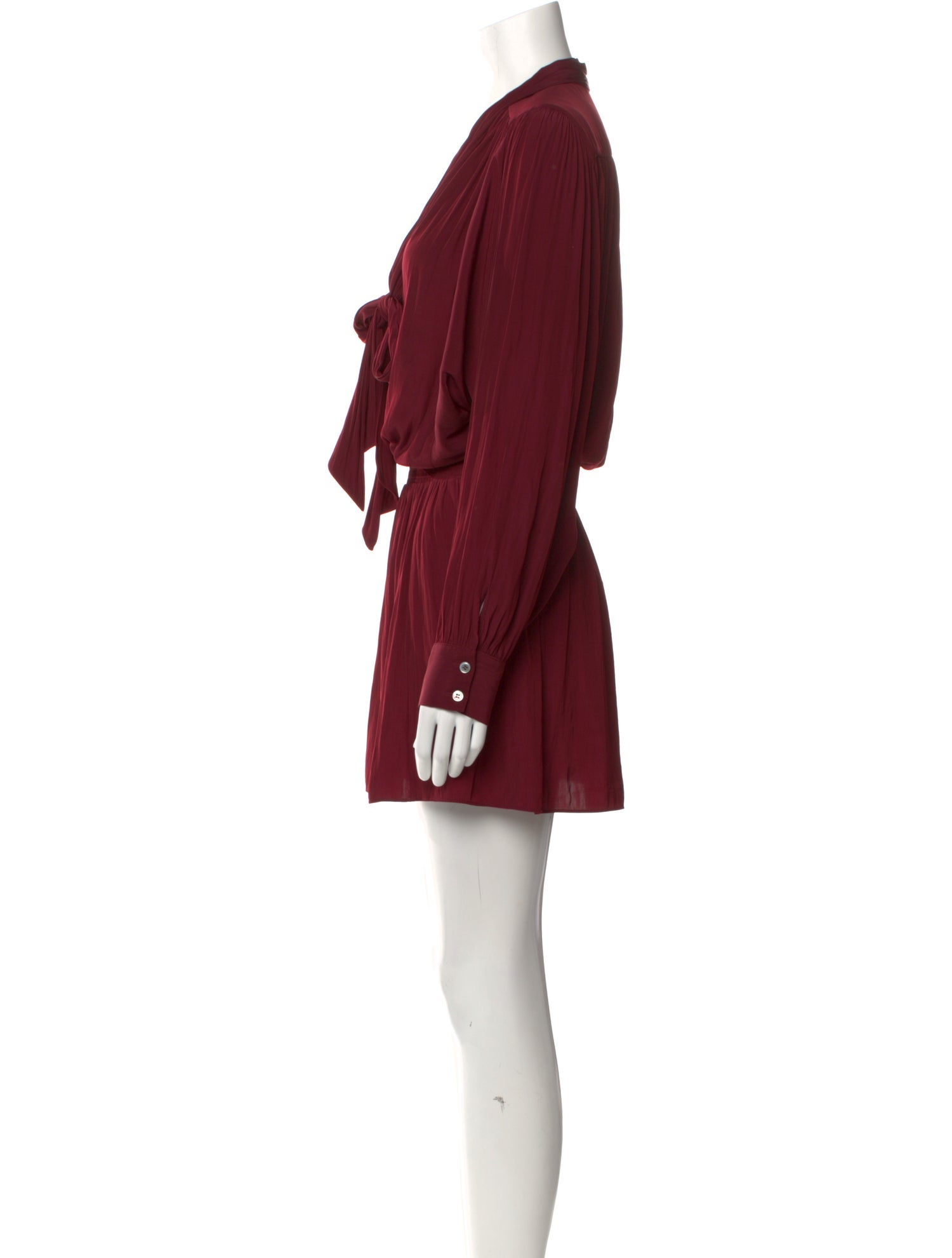 Ramy Brook V-Neck Knee-Length Dress