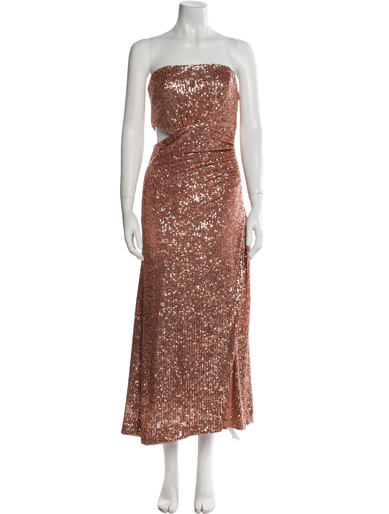 Ramy Brook Strapless Midi Length Dress w/ Tags