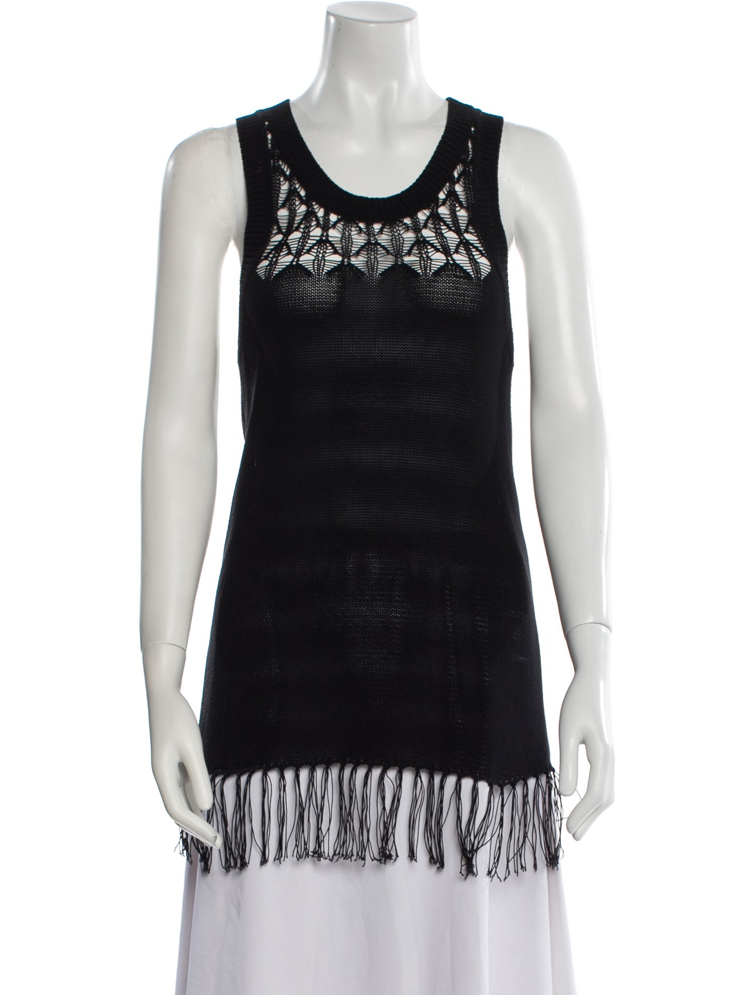 Ramy Brook Scoop Neck Sleeveless Tunic