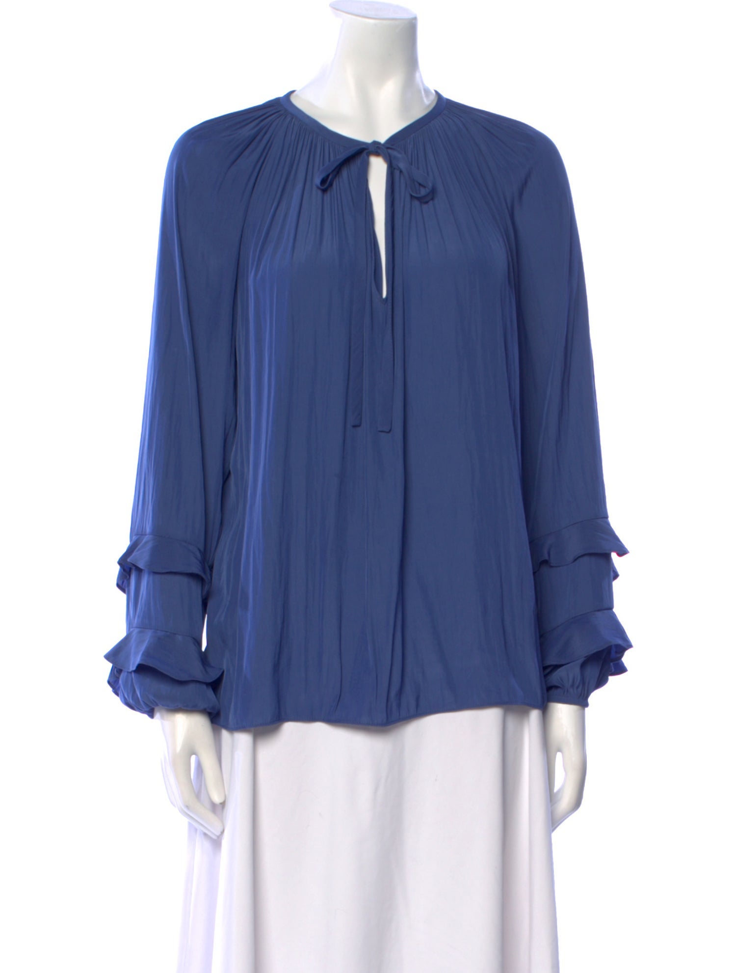 Ramy Brook V-Neck Long Sleeve Blouse